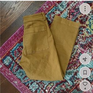 Everlane straight leg crop pants